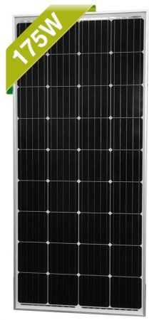 Newpowa 175 Watt 12V Moncrystalline Solar Panel High Efficiency Mono Module