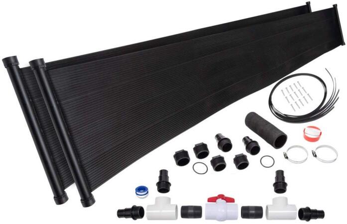 2-2'X20' SunQuest Solar Pool Heater with Diverter And Roof/Rack Mounting Kit