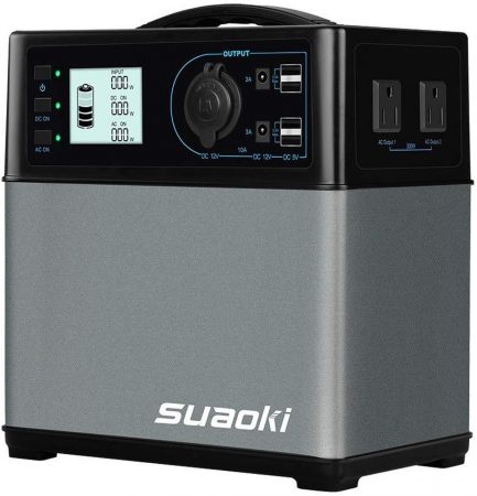 SUAOKI 400Wh/120,000mAh Portable Generator Power Station